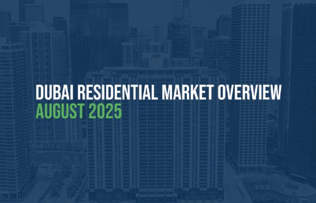 Dubai Residential Market Overview – August 2025