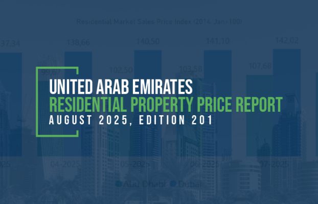 UAE Residential Property Price Report – August 2025