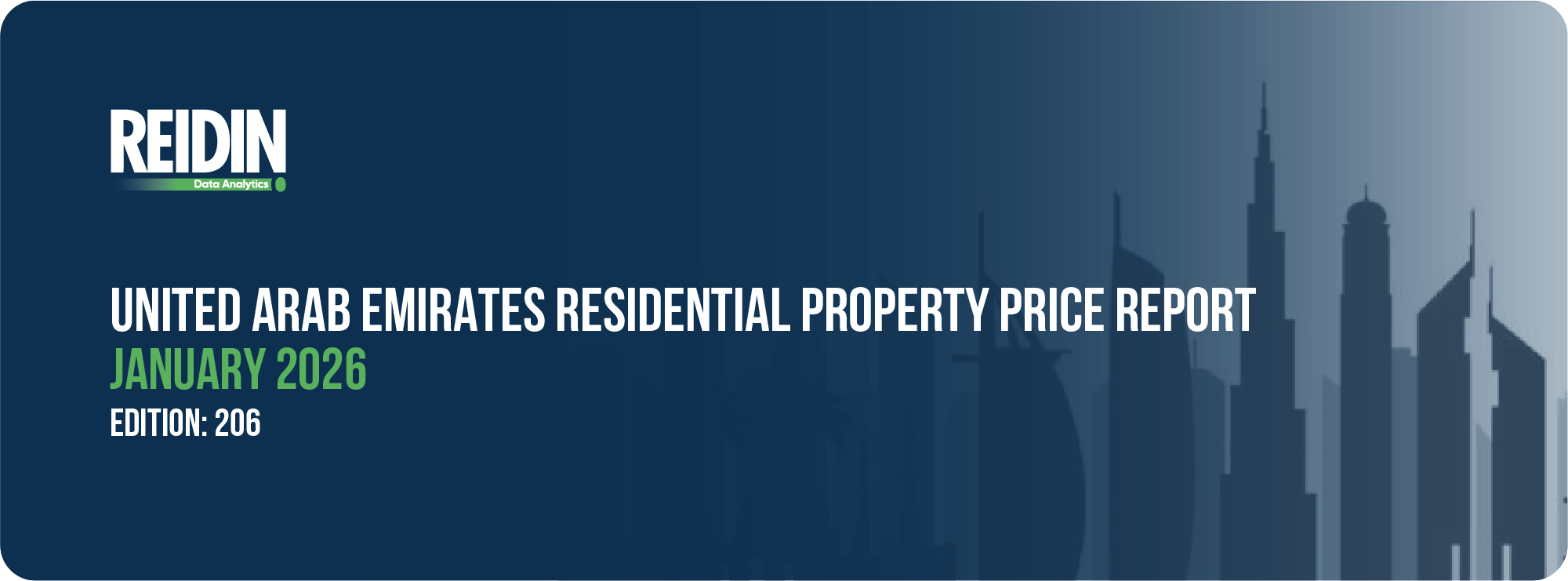 UAE Residential Property Price Report – January 2026