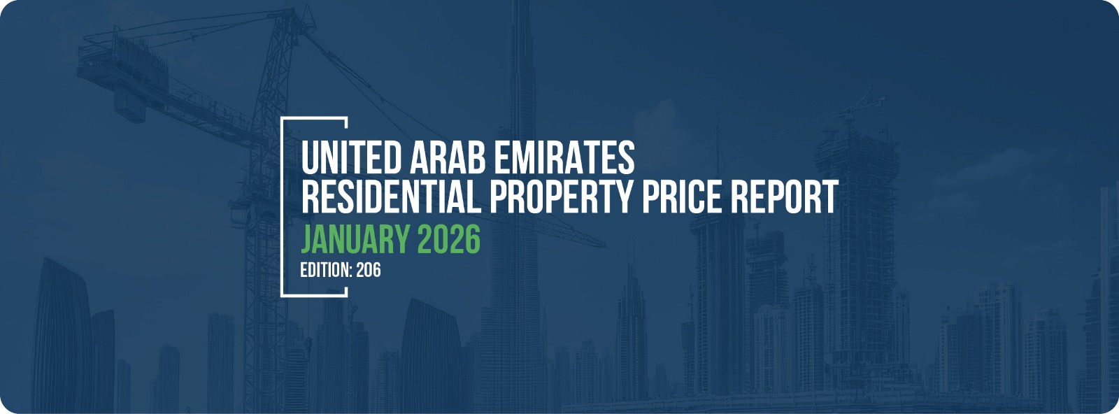 UAE Residential Property Price Report – January 2026