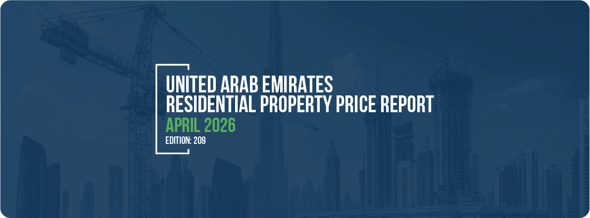 UAE Residential Property Price Report – April 2026