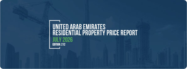 UAE Residential Property Price Report – July 2026